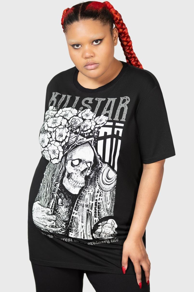Men Graphic Tops | Killstar Afterdark T-Shirt