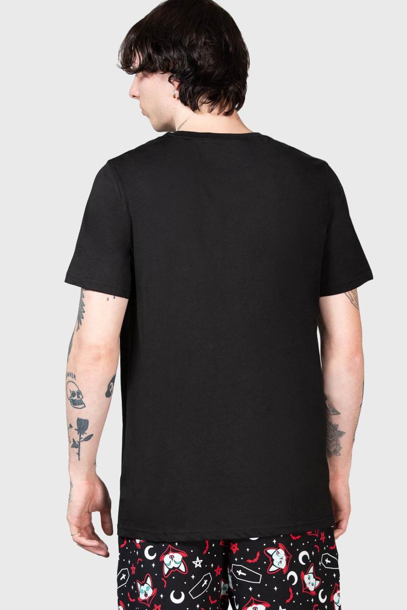 Men Graphic Tops | Killstar Catnap T-Shirt