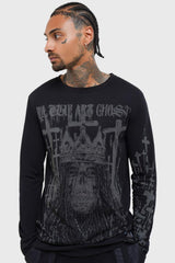 Men Graphic Tops | Killstar Diablo Doom Long Sleeved Top