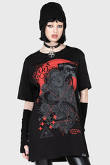 Men Graphic Tops | Killstar Hex Marks T-Shirt