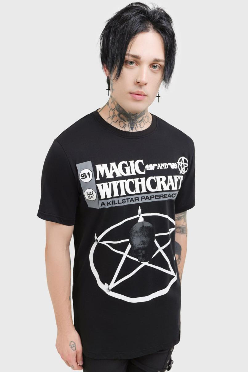 Men Graphic Tops | Killstar Paperback T-Shirt