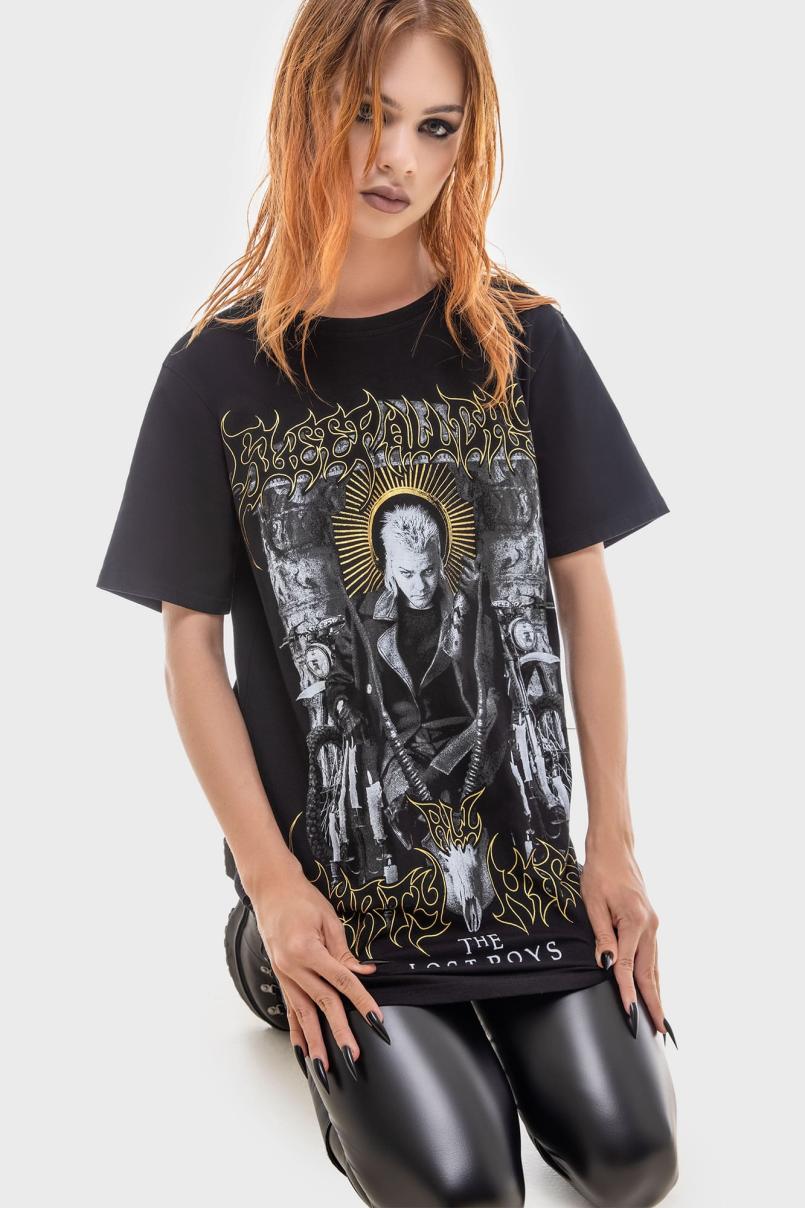 Men Graphic Tops | Killstar Sleep All Day T Shirt