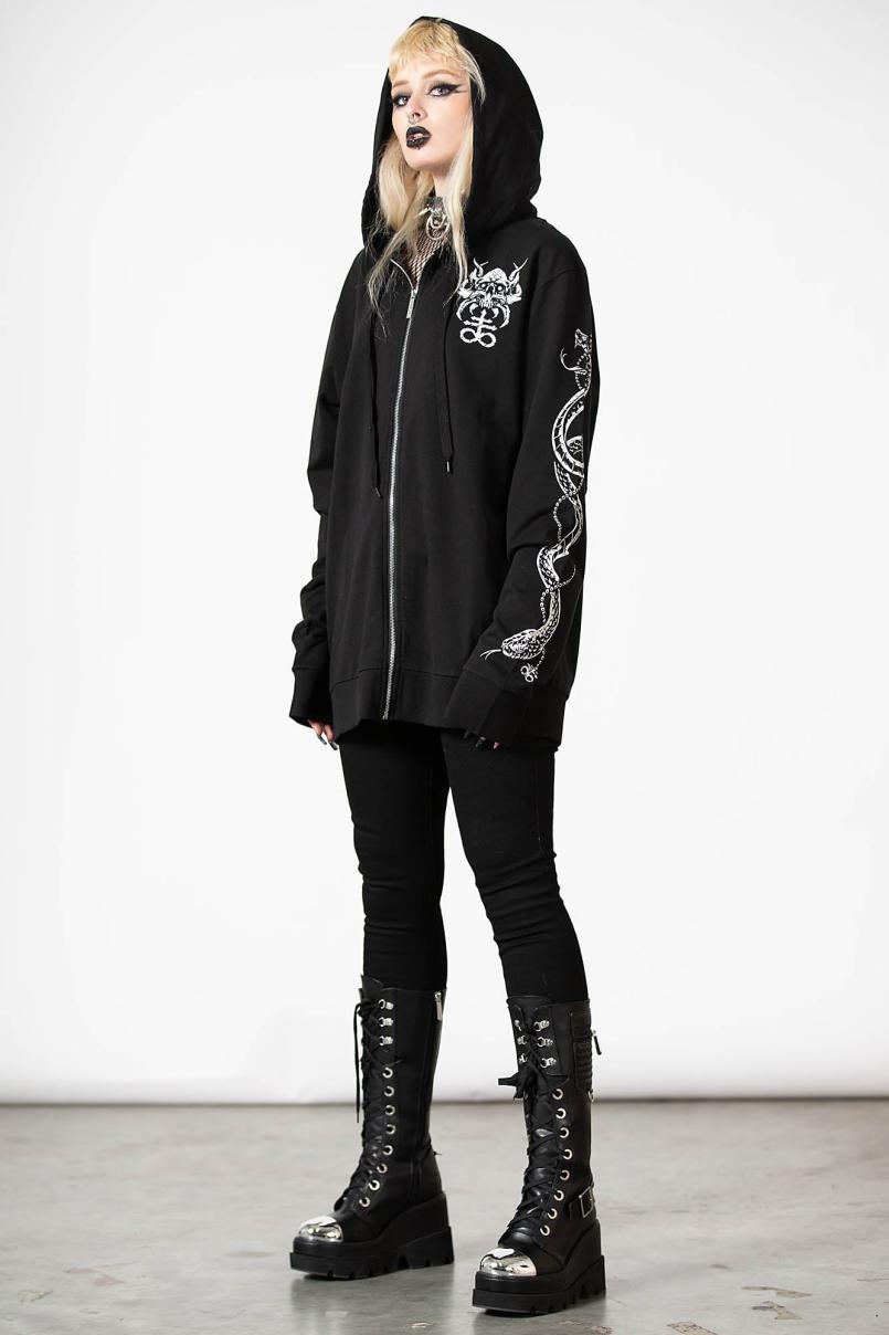 Men Hoodies | Killstar Anders Zip-Up Hoodie
