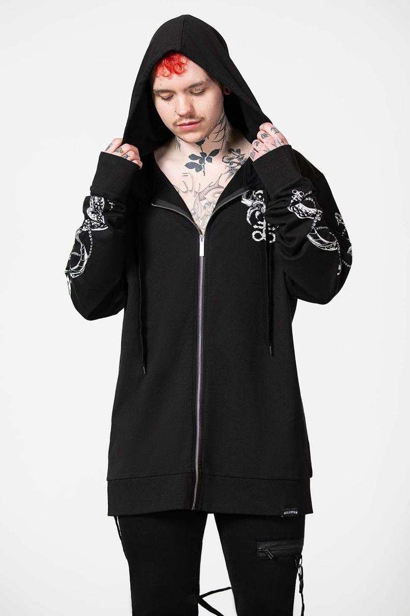 Men Hoodies | Killstar Anders Zip-Up Hoodie
