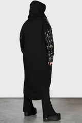 Men Hoodies | Killstar Cross The Bear Longline Hoodie