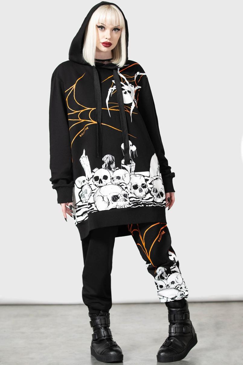 Men Hoodies | Killstar Pumpkin Reaper Hoodie