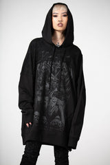 Men Hoodies | Killstar The Verge Fishnet Hoodie
