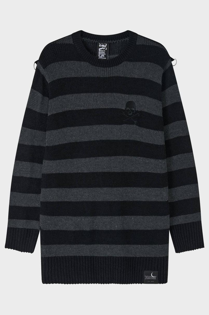 Men Knitwear | Killstar Alleyfade Sweater