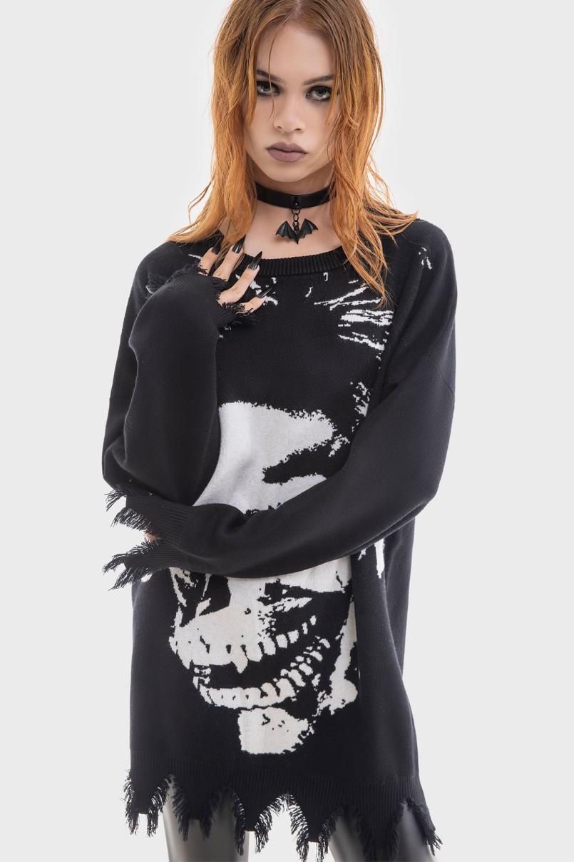 Men Knitwear | Killstar Blood Sucker Sweater