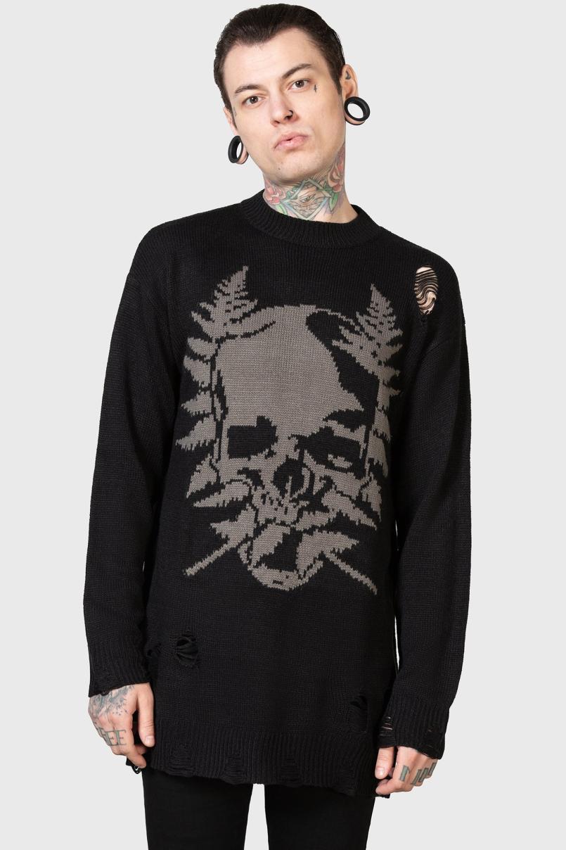 Men Knitwear | Killstar Cause Fear Knit Sweater