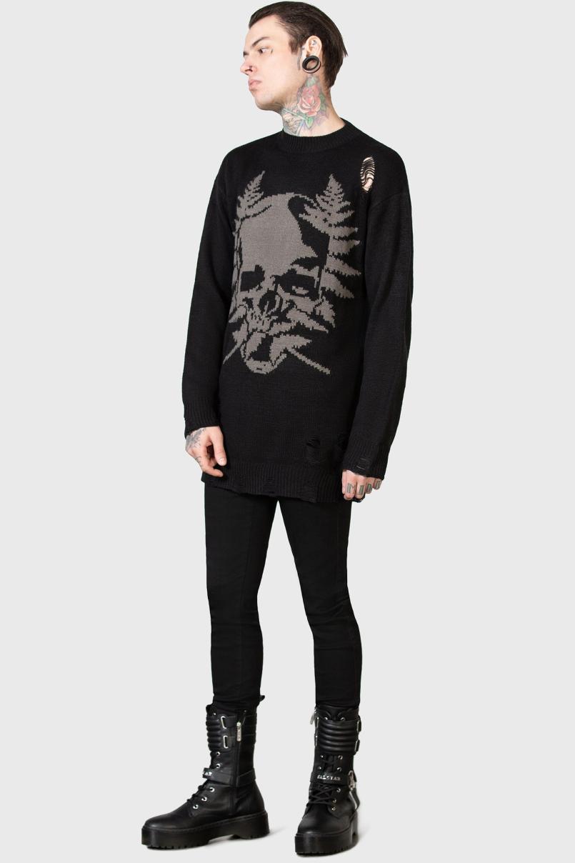 Men Knitwear | Killstar Cause Fear Knit Sweater