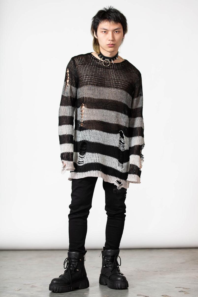 Men Knitwear | Killstar Grady Knit Sweater