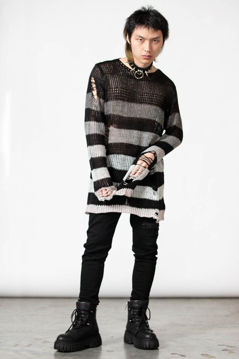 Men Knitwear | Killstar Grady Knit Sweater