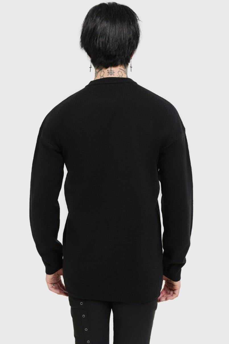 Men Knitwear | Killstar Skellie Sweater