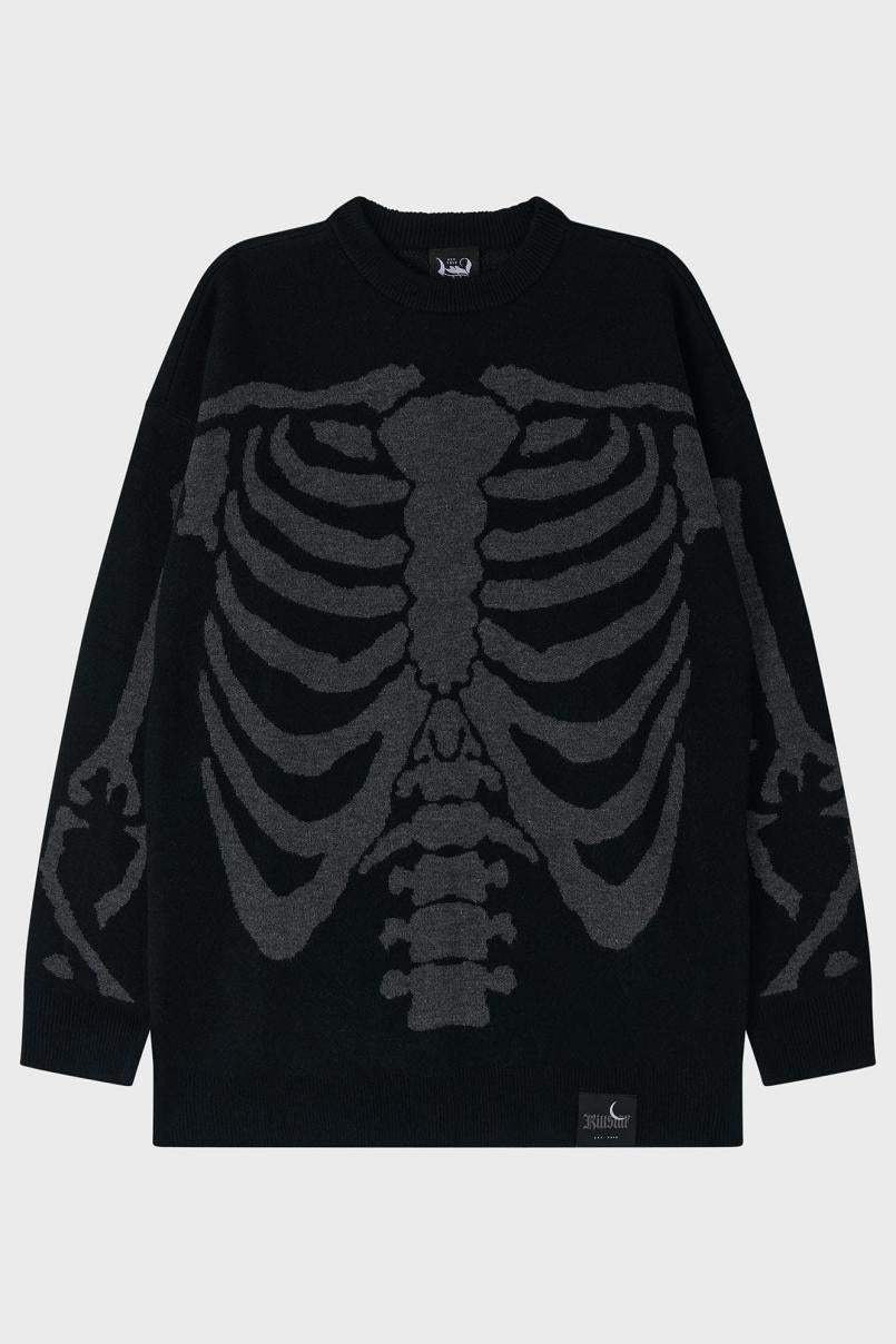 Men Knitwear | Killstar Skellie Sweater