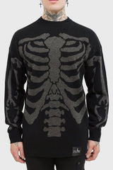 Men Knitwear | Killstar Skellie Sweater