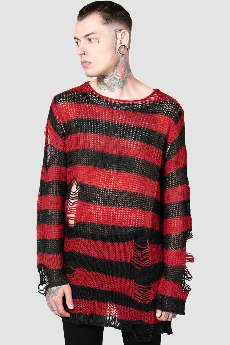 Men Knitwear | Killstar Total Horror Knit Sweater