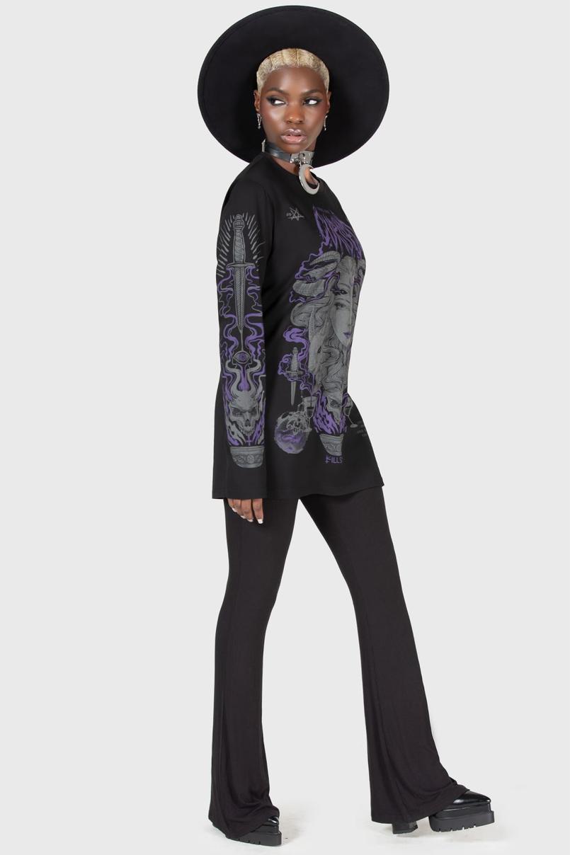 Men Long Sleeves | Killstar Allergra Long Sleeve Top