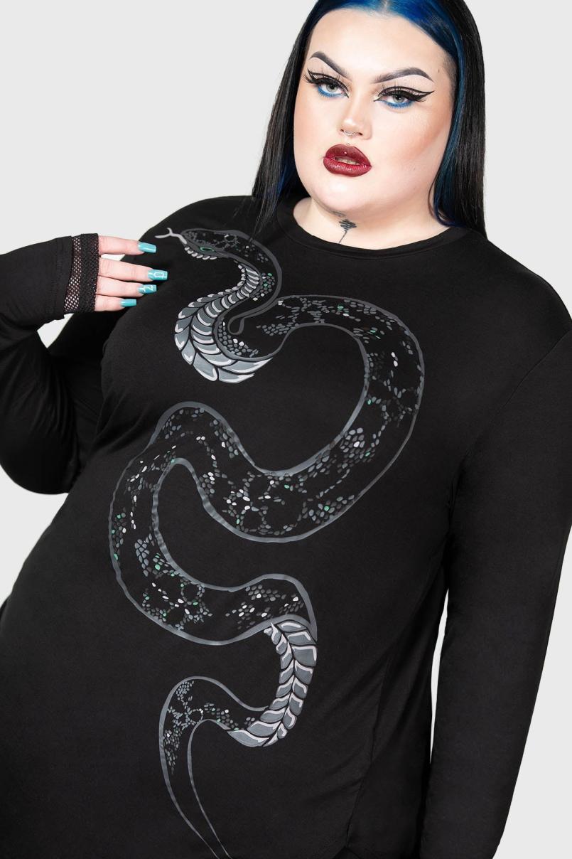 Men Long Sleeves | Killstar Aniliidae Top