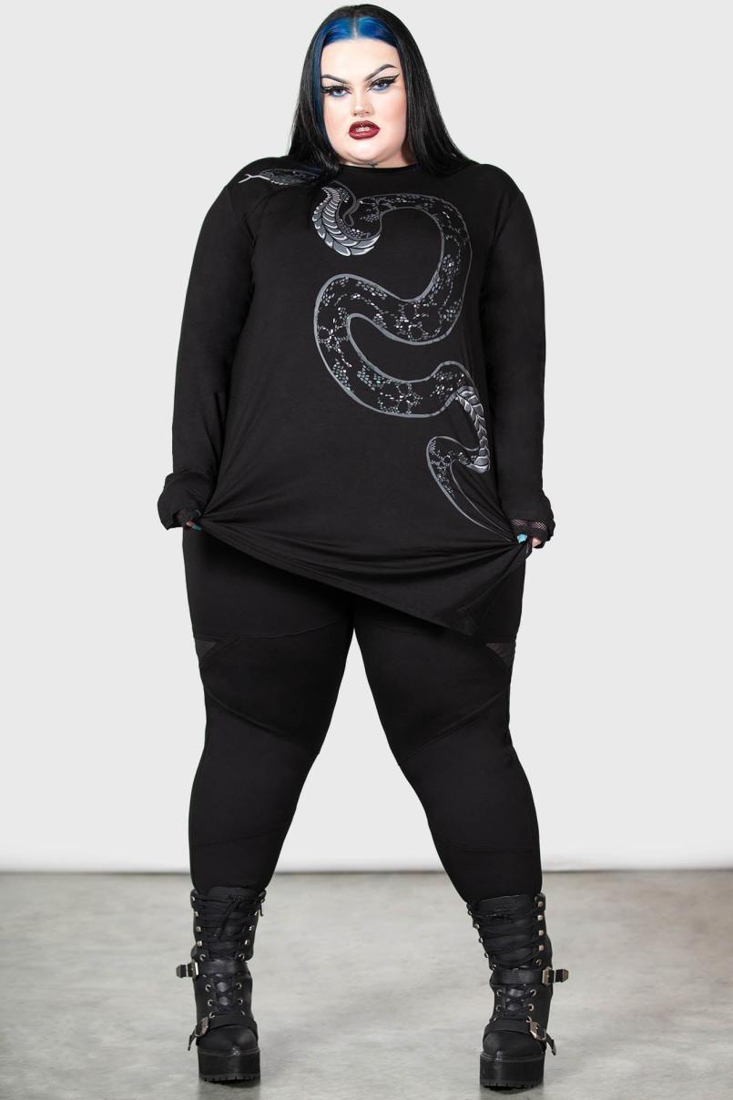 Men Long Sleeves | Killstar Aniliidae Top