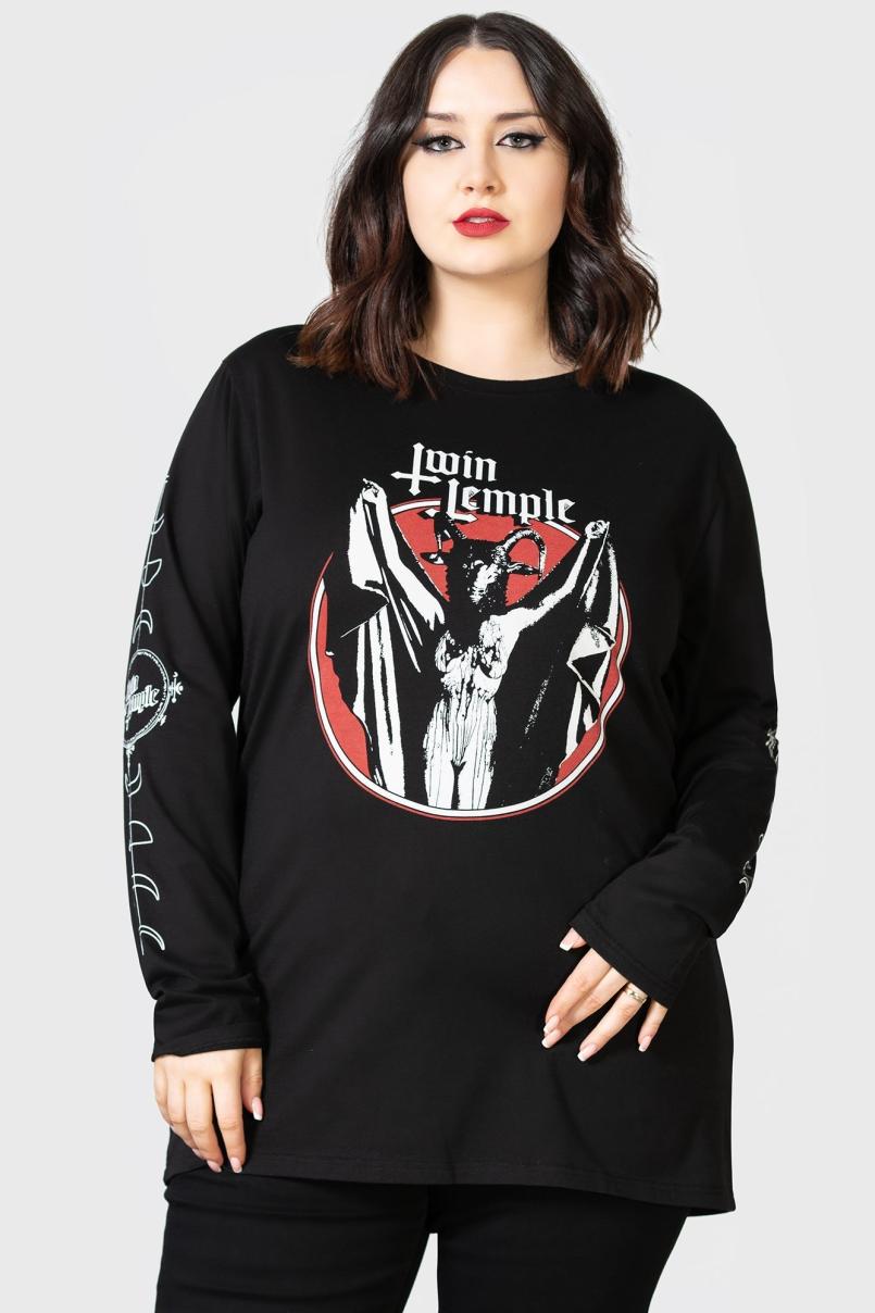 Men Long Sleeves | Killstar Baphomette Long Sleeve Top