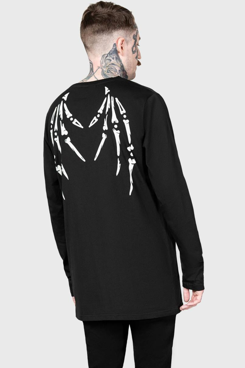 Men Long Sleeves | Killstar Batbone Long Sleeve Top