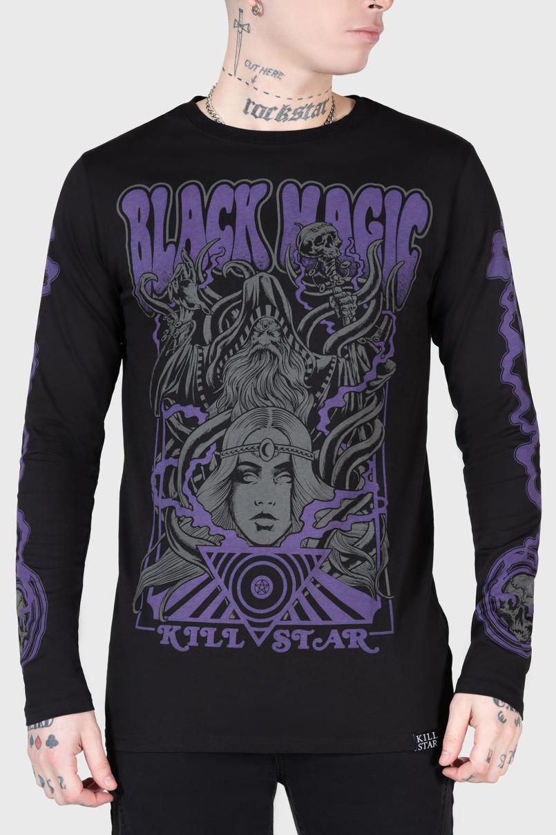 Men Long Sleeves | Killstar Blac Magick Long Sleeve Top