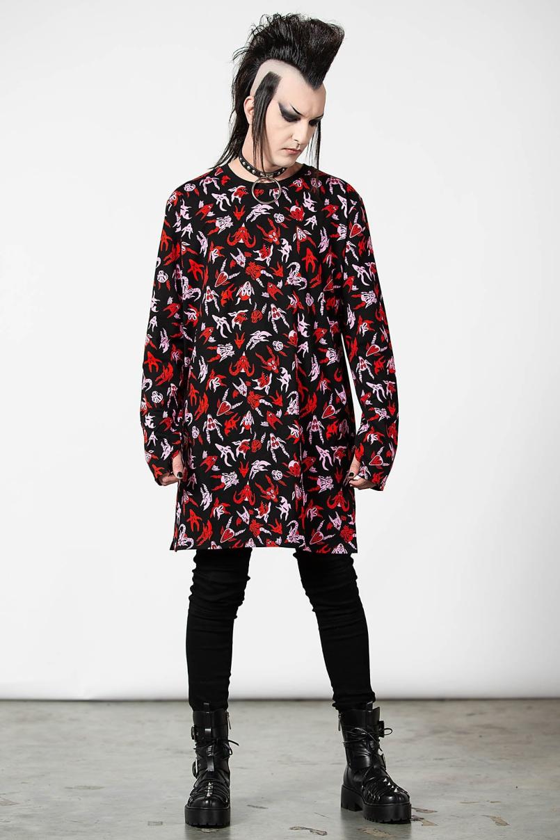 Men Long Sleeves | Killstar Demoniac Long Sleeve Top