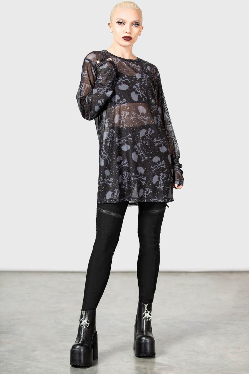 Men Long Sleeves | Killstar Fright Train Long Sleeve Top