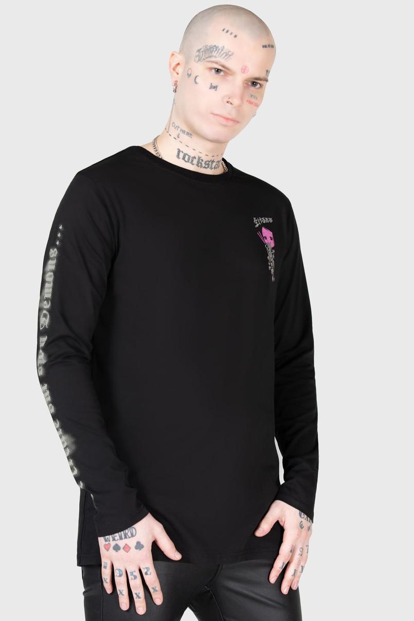 Men Long Sleeves | Killstar Living Nightmare Long Sleeve Top