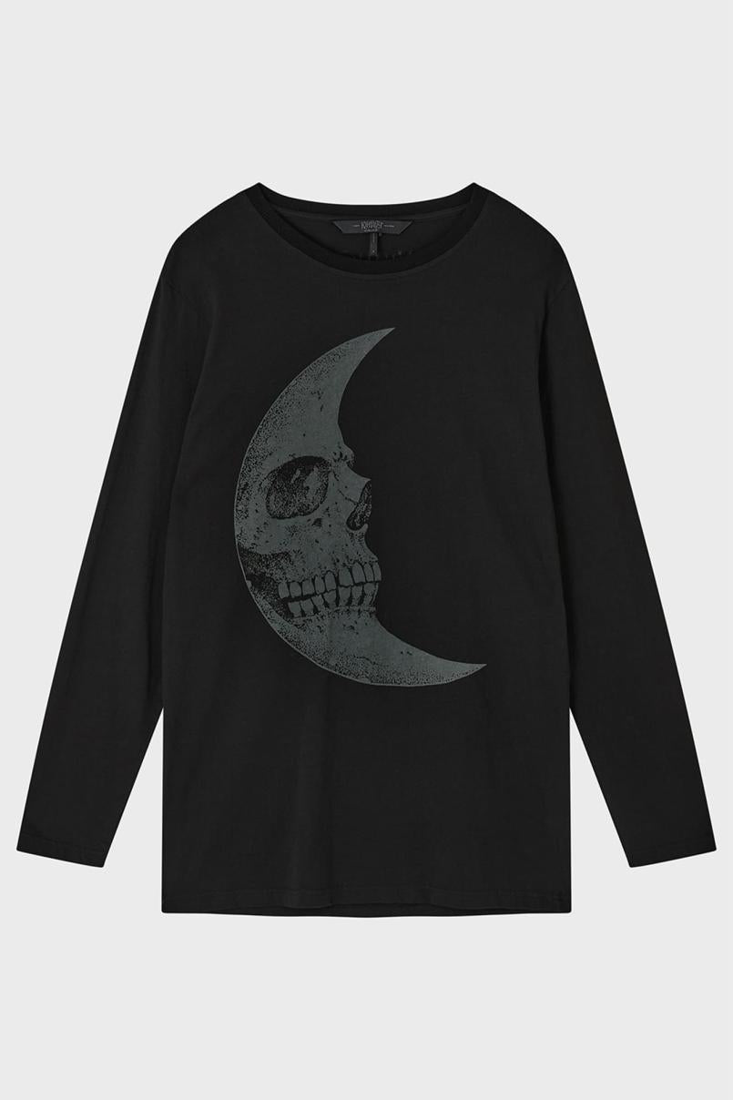 Men Long Sleeves | Killstar Lunar Crescent Long Sleeve Top