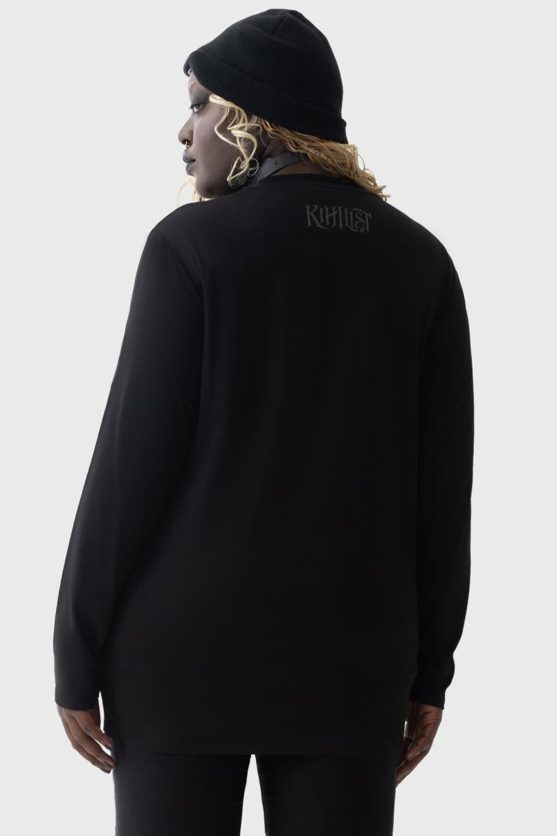 Men Long Sleeves | Killstar Lunar Crescent Long Sleeve Top