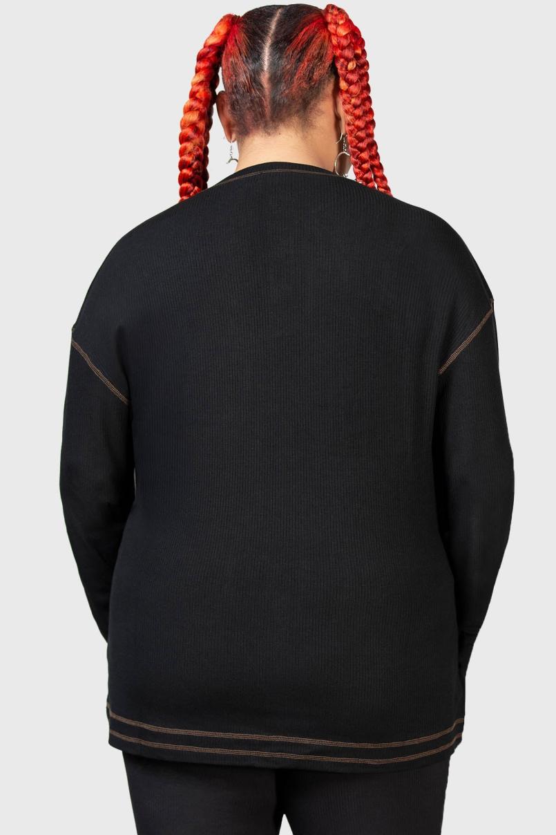 Men Long Sleeves | Killstar Otherworlds Henley Top