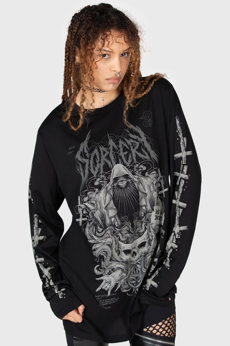 Men Long Sleeves | Killstar Sorcery Long Sleeve Top