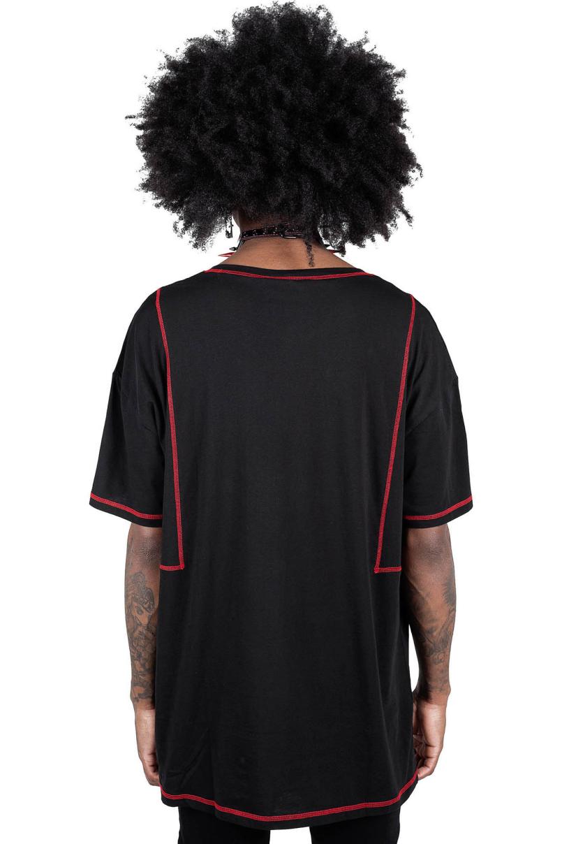 Men T-Shirts &amp; Vests | Killstar Departed Oversized Top