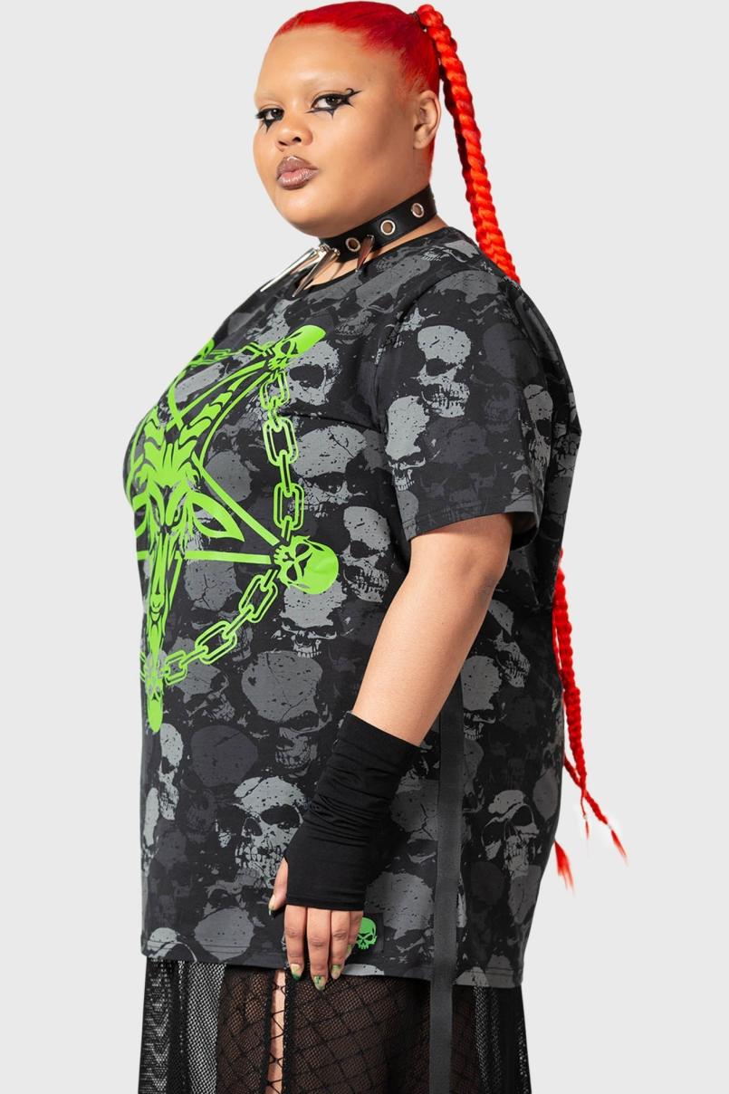 Men T-Shirts &amp; Vests | Killstar Tzompantli T Shirt