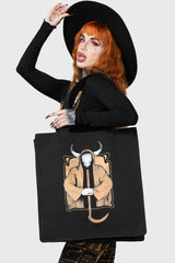 Women Bags Tote Bags | Killstar Warlock Tote Bag