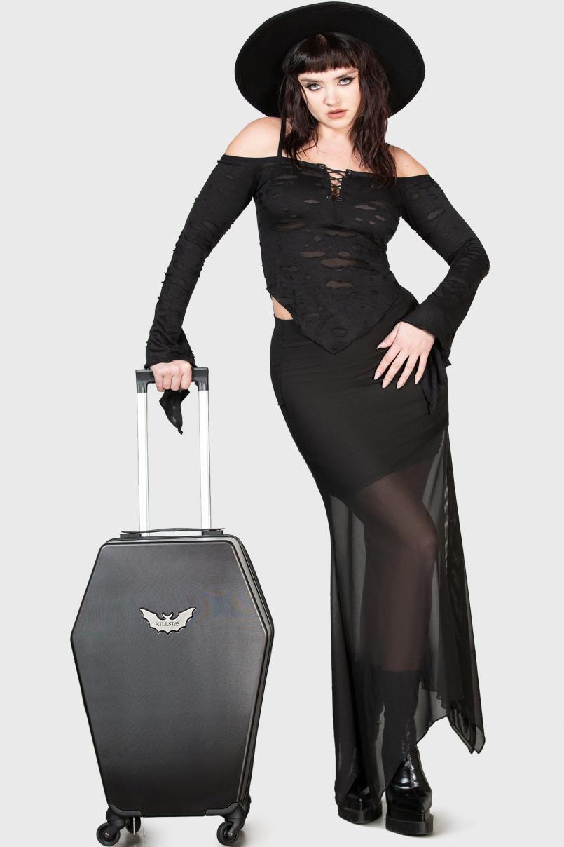 Women Bags Travel Bags | Killstar Casket Carry Case