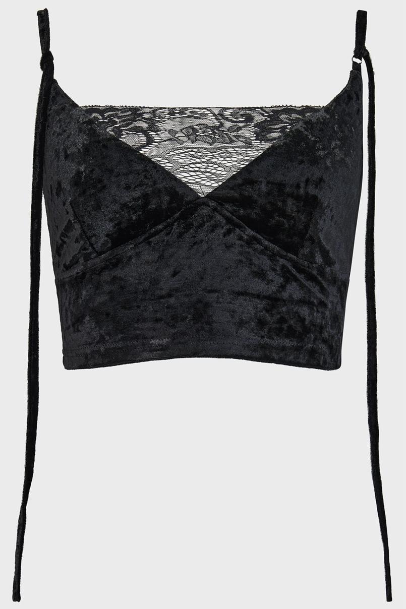 Women Basics | Killstar Burnt Obsidian Top