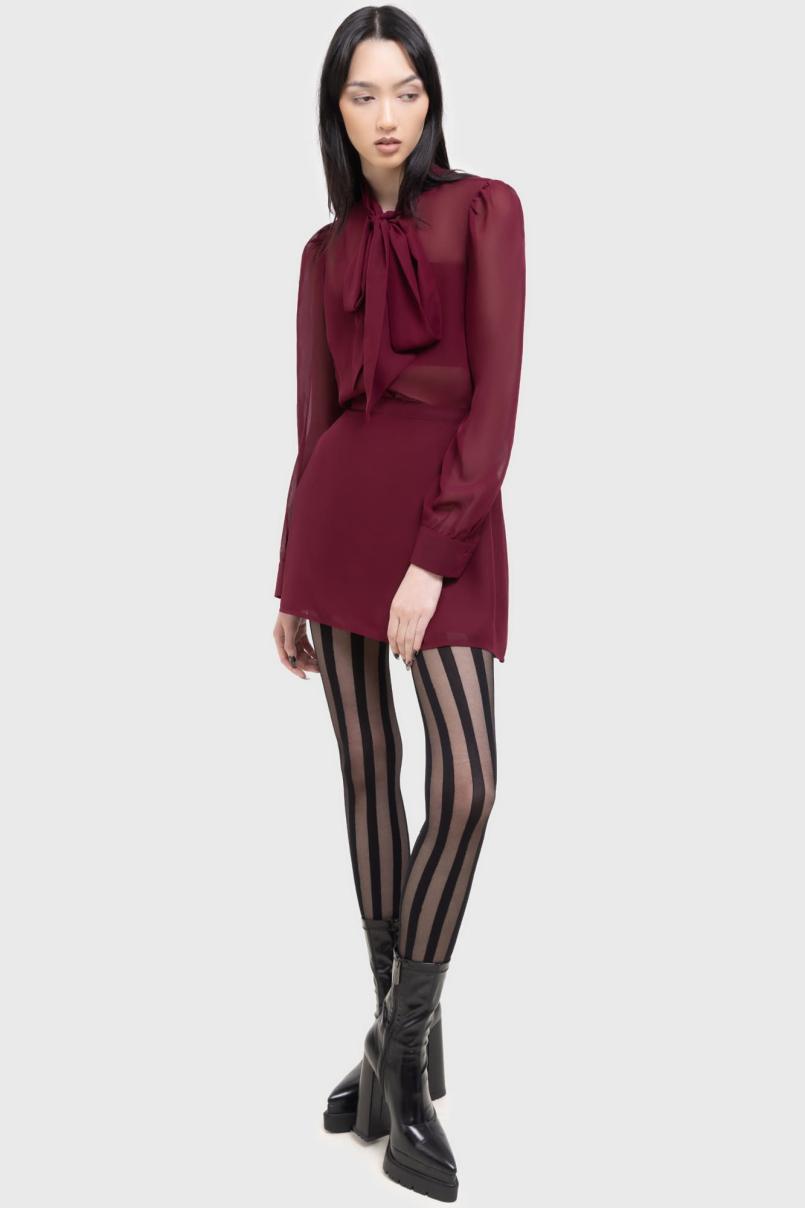Women Basics | Killstar Crimson Oracle Blouse