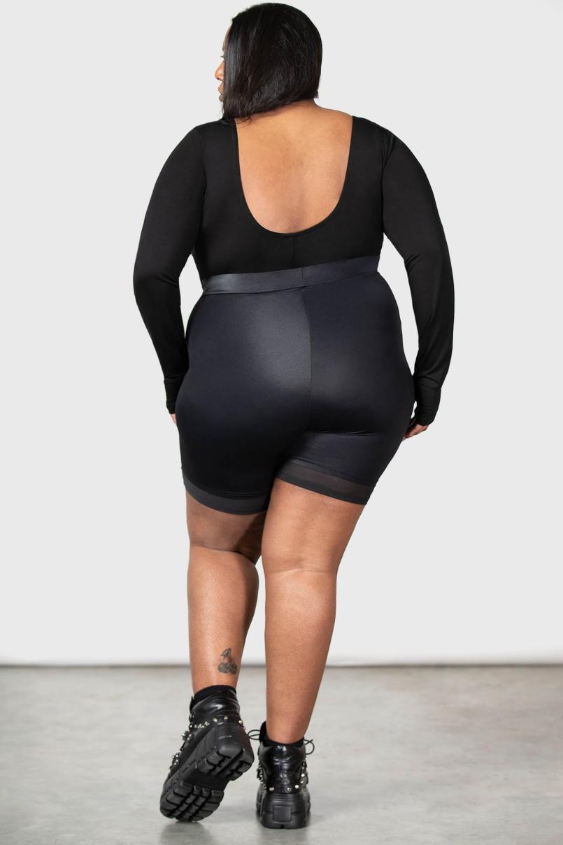 Women Basics | Killstar Flexi Demon Long Sleeve Leotard