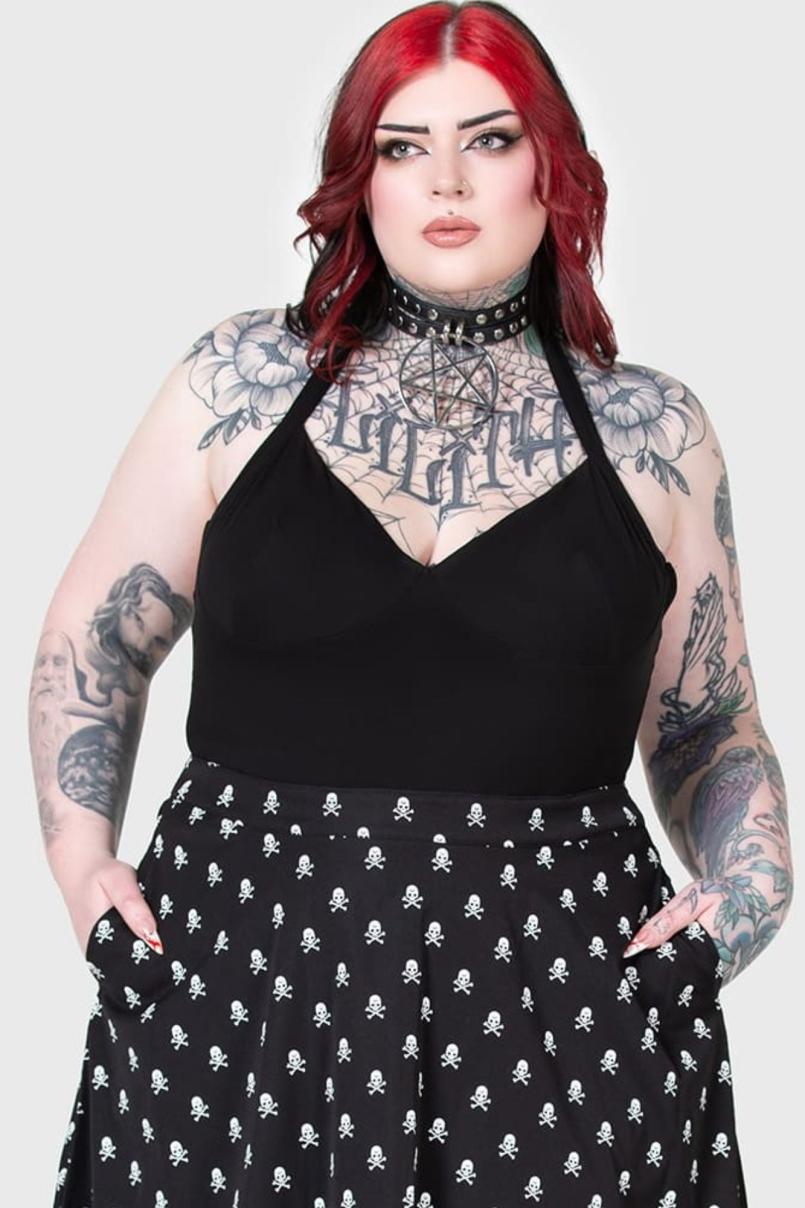 Women Basics | Killstar Real Gone Halter Top