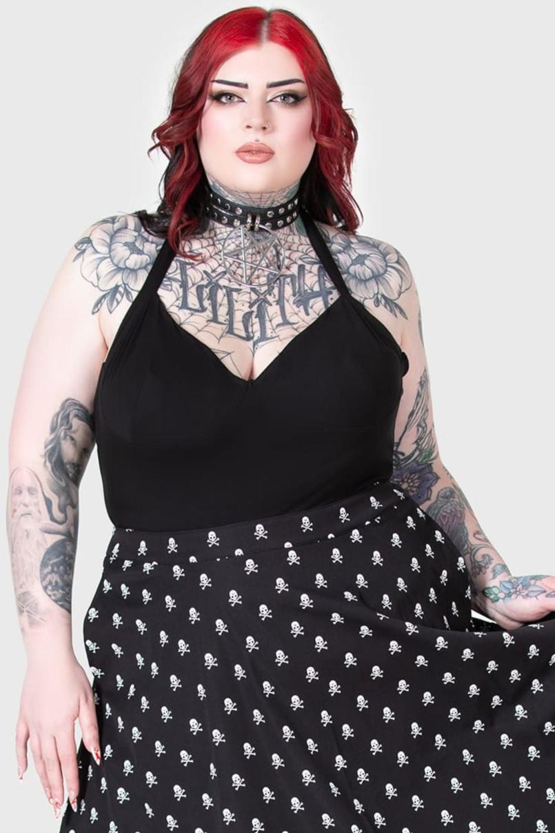 Women Basics | Killstar Real Gone Halter Top
