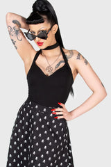 Women Basics | Killstar Real Gone Halter Top