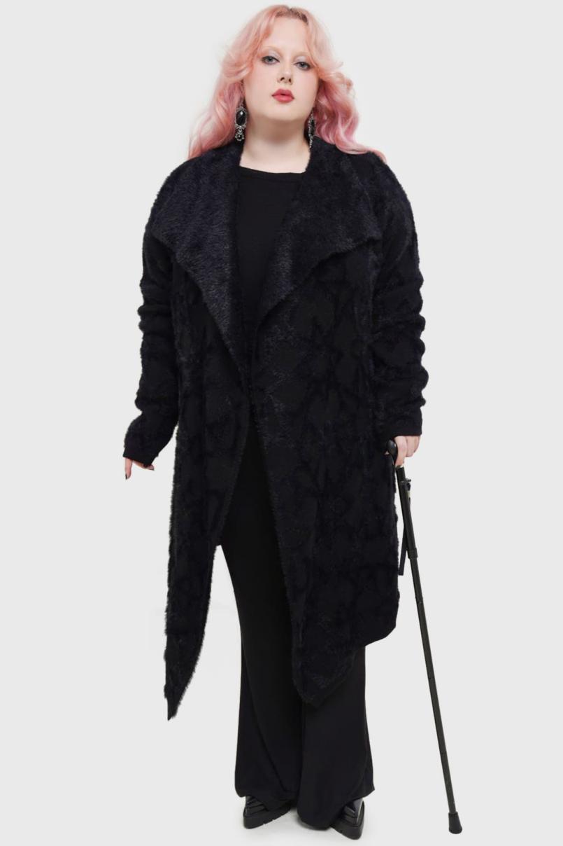 Women Cardigans | Killstar Moon Thread Cardigan