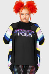 Women Cardigans | Killstar Neon Rainbow Cardigan