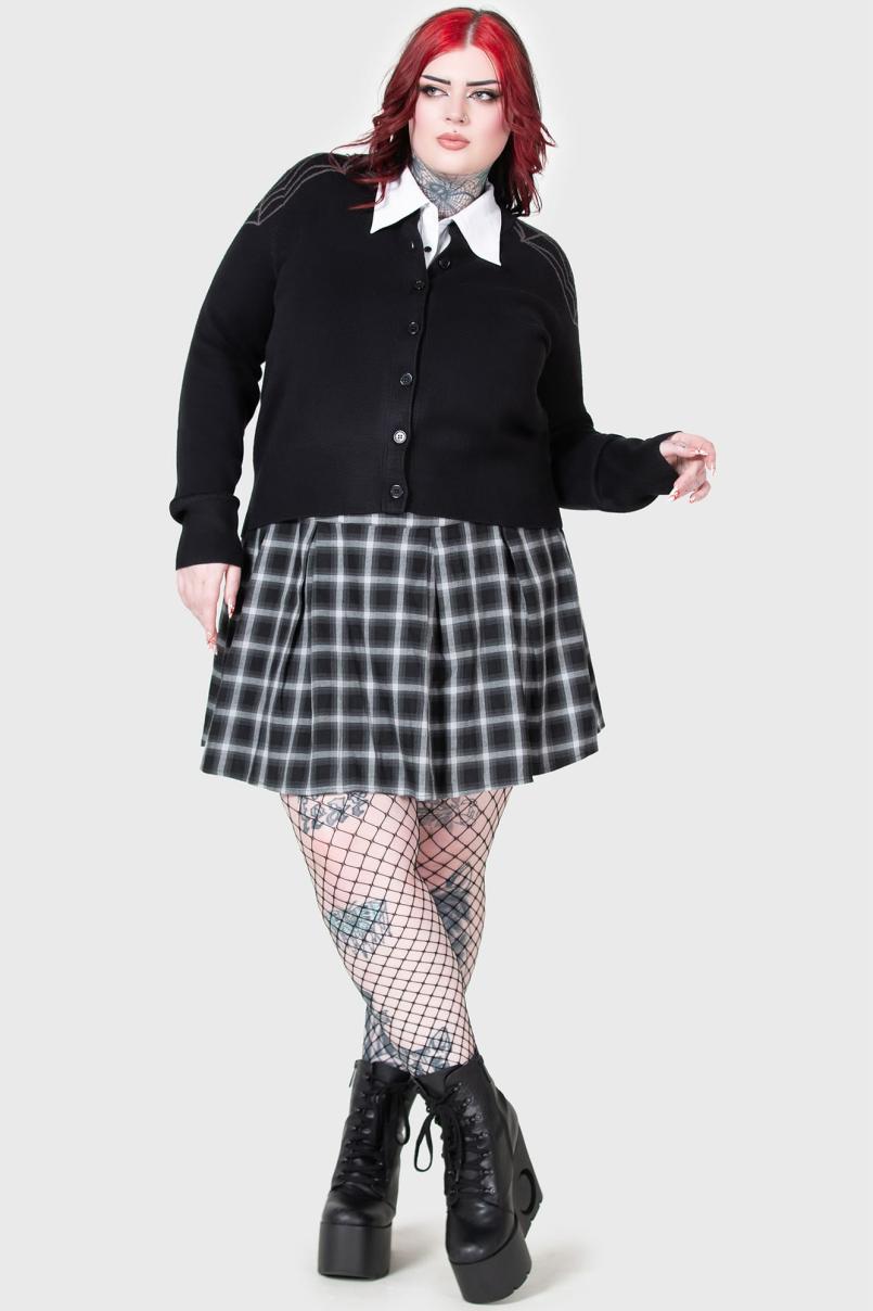 Women Cardigans | Killstar Web With It Cardigan