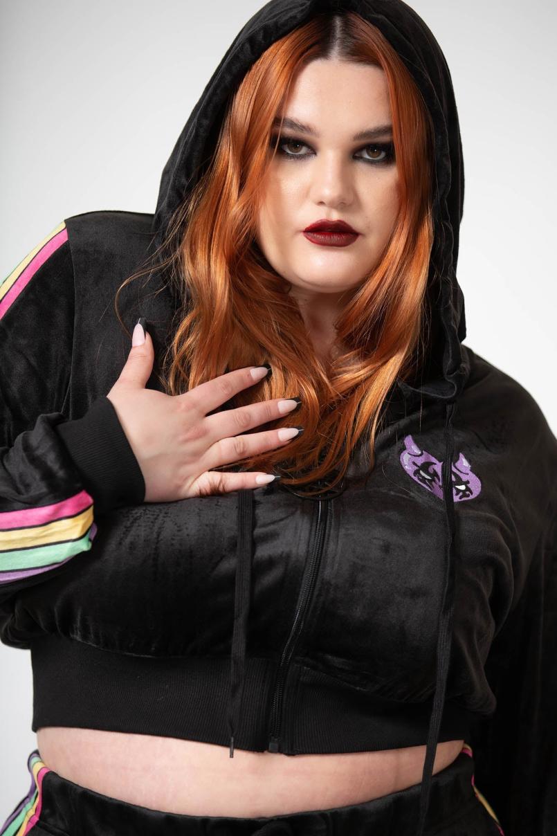 Women Chill Out | Killstar Coven Chill Velour Hoodie