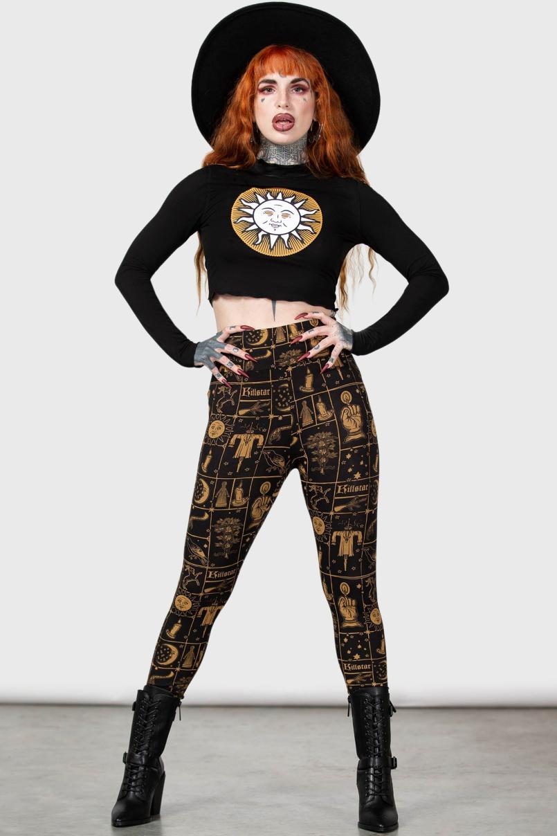 Women Chill Out | Killstar Folk Horror Leggings