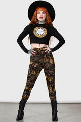 Women Chill Out | Killstar Folk Horror Leggings